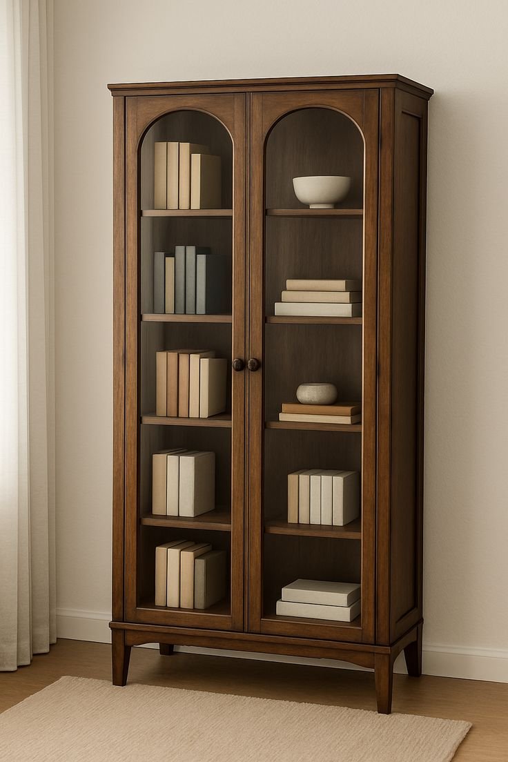 Vintage design books cabinet